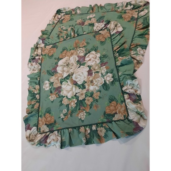 Southern Traditions Glynda Turley Standard Sham Magnolias - Picture 1 of 6